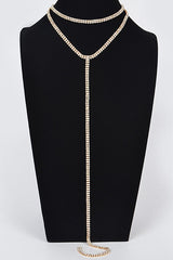 Shine On Me Double Layered Choker Necklace - Gold