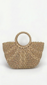 Seabreeze Straw Bag - Khaki