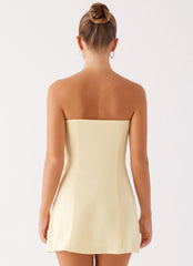 Bindi Mini Dress - Yellow