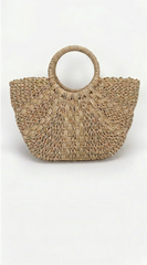 Seabreeze  Straw Bag  - Khaki